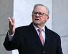Australia politics live: PM calls Coalition ‘Liberal One National party’ and Taylor ‘Temu-Abbott’ as Hastie booted from question time