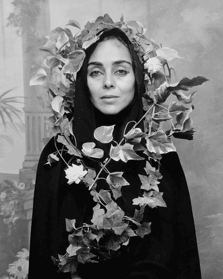An untitled portrait from Shirin Neshat’s Women of Allah series