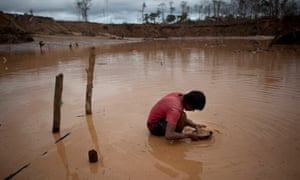 Illegal Mines And Local Mafia Take Shine Off Latin American Gold Global Development The Guardian