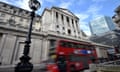  A bus passes the Bank of England