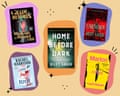 a round up of Horror book covers