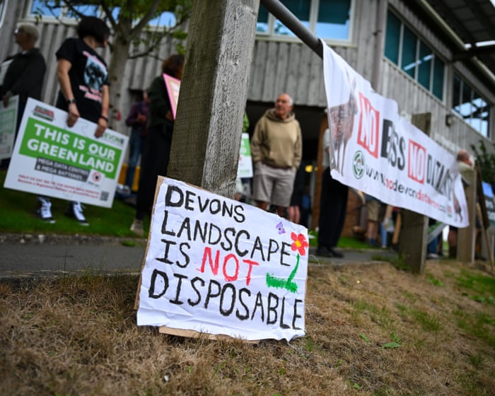 ‘People are standing up and fighting back’: the north Devon revolt against a vast AI datacentre