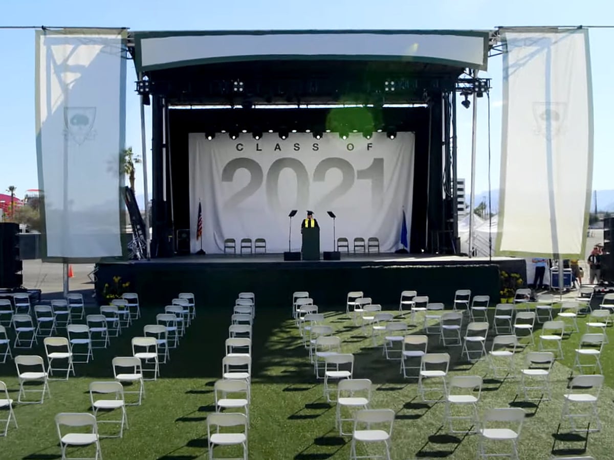 Mini Graduation Stage Graduation Stage Empty