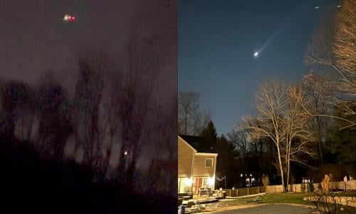 What are the flying objects spotted in New Jersey? | New Jersey | The Guardian