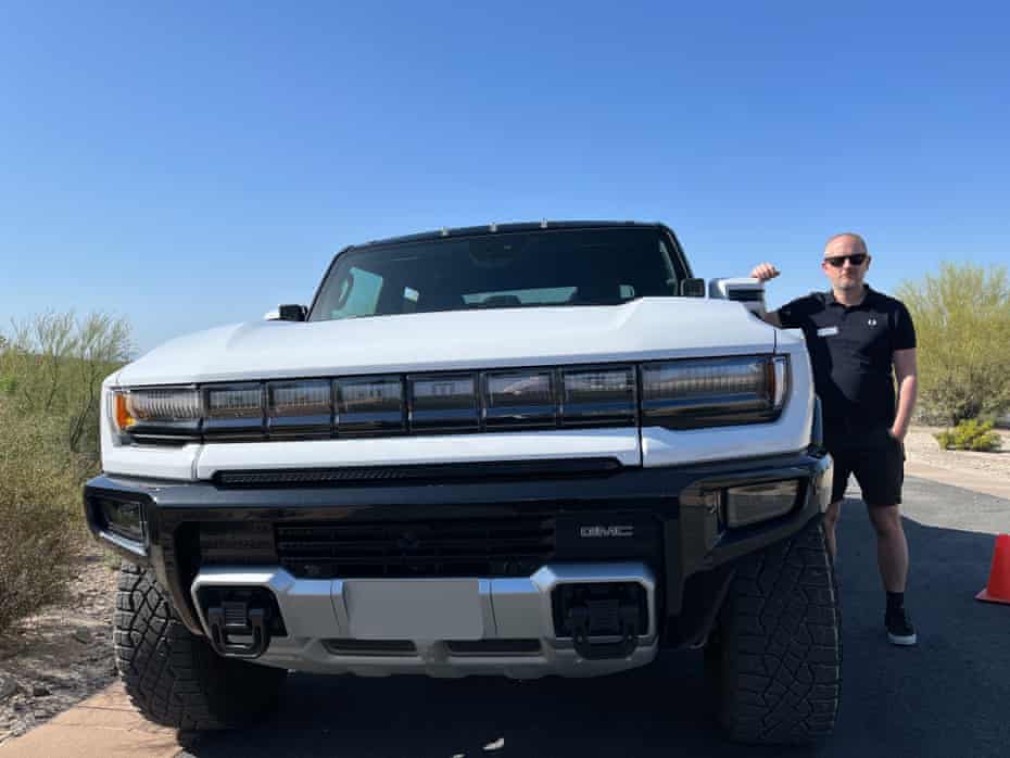 The new electric Hummer aims to retain its outlandishly masculine aesthetic while shedding its former gargantuan fuel consumption.