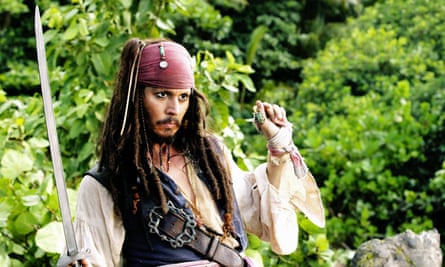 ‘All my characters are gay’ … Johnny Depp in Pirates of the Caribbean: Dead Man’s Chest.