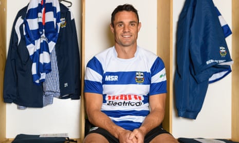 Dan Carter last year in the colours of Southbridge, his hometown club