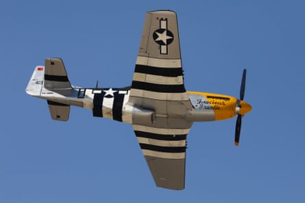 The P-51D Mustang ‘Ferocious Frankie’, seen in 2020.