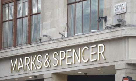 The Marks and Spencer branch at the west end of Oxford Street