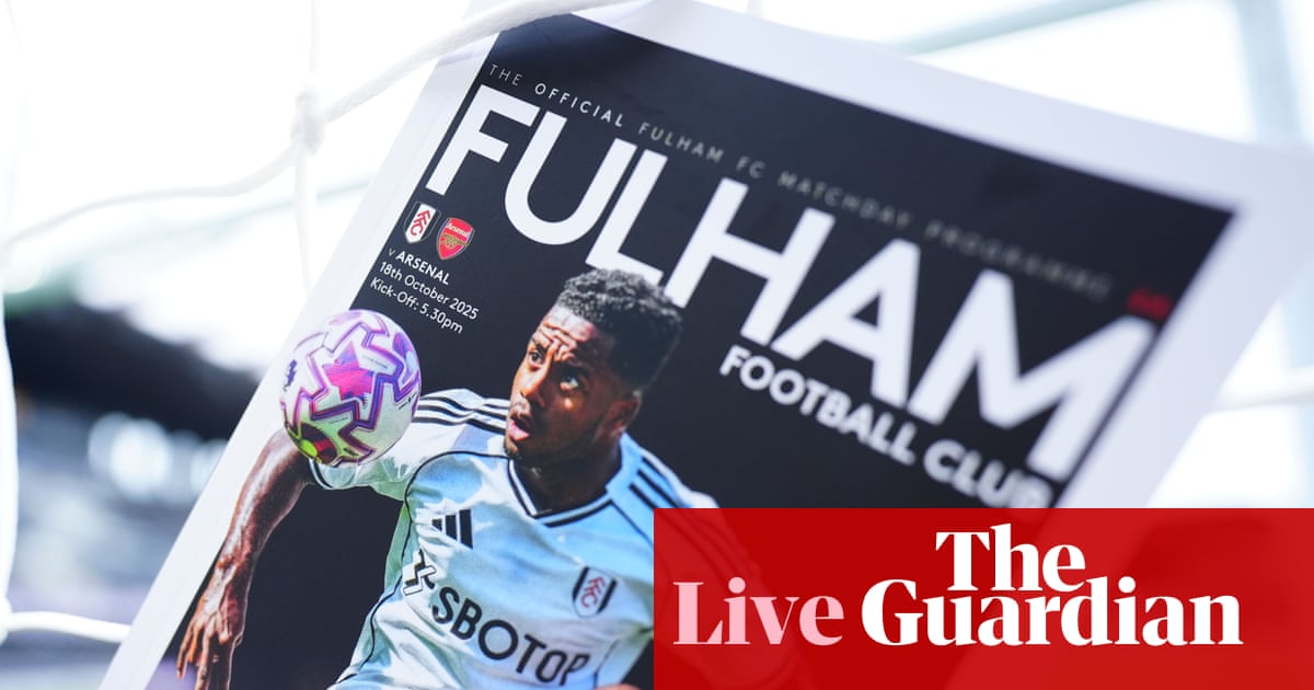 Fulham v Arsenal: Premier League live