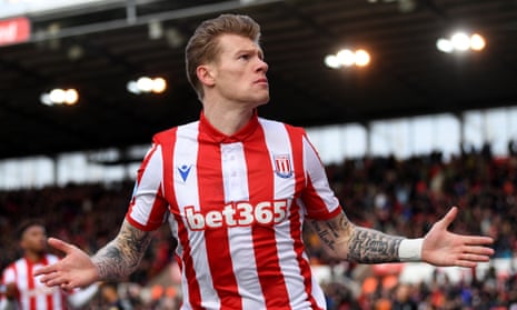 Stoke’s James McClean has been a target for refusing to wear a poppy on his shirt.