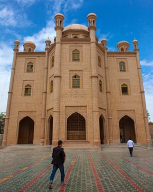 Keriya mosque, Xinjiang, China in 2012