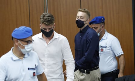 Us Student Accused Of Killing Italian Policeman Apologises In Court Italy The Guardian