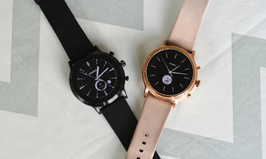 Fossil Gen 5 watches: the Carlyle HR and Julianna HR models