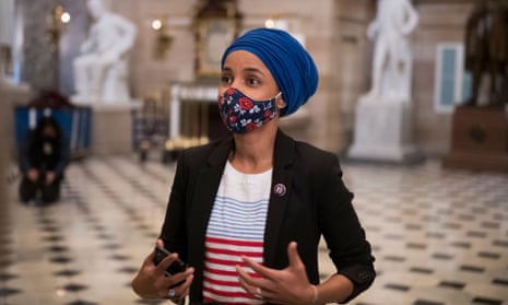 US House of Repsresentatives votes to impeach President Trump for the second time, Washington, District of Columbia, USA - 13 Jan 2021<br>Mandatory Credit: Photo by REX/Shutterstock (11705789ay)
United States Representative Ilhan Omar (Democrat of Minnesota) talks with reporters in Statuary Hall as the House votes on H. Res. 24, Impeaching Donald John Trump, President of the United States, for high crimes and misdemeanors, at the U.S. Capitol in Washington, DC,.
US House of Repsresentatives votes to impeach President Trump for the second time, Washington, District of Columbia, USA - 13 Jan 2021
