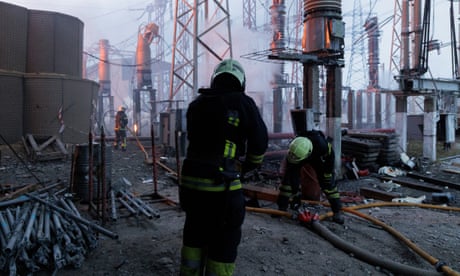 Russia-Ukraine war live: Ukrainian hydropower plants attacked in overnight Russian strikes, says Zelenskiy