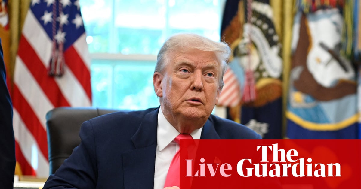 Trump repeats false claims about DC crime and praises order allowing city police to work closer with Ice agents – live updates | Trump administration Trump repeats false claims about DC crime and praises order allowing city police to work closer with Ice agents – live updates | Trump administration