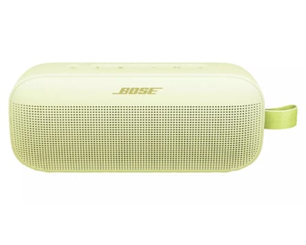 Bose SoundLink Flex Gen 2 Portable Bluetooth Speaker in Yellow.