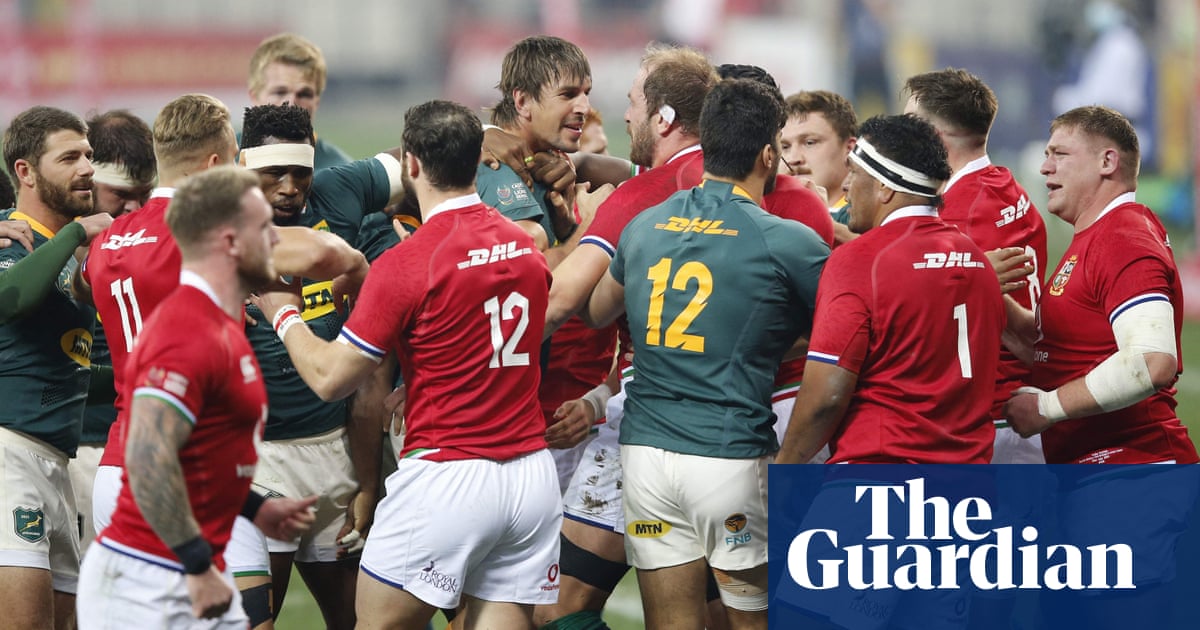 Decisive Lions Test overshadowed by unsporting behaviour and ugly rugby | Robert Kitson