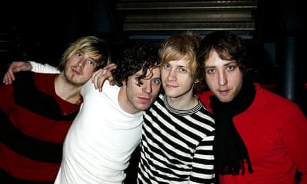 Aaron Gilbert, Rowly, Greg Gilbert and Colin Fox in 2004.