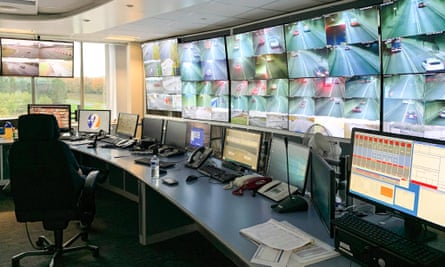 Tyne Tunnels Control Room