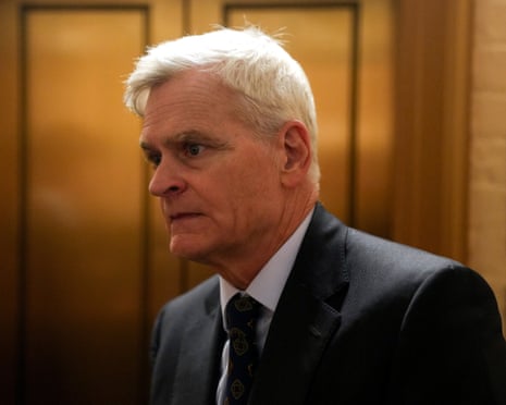 Bill Cassidy at the US Capitol on 7 August.