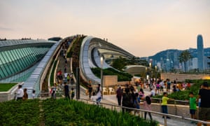 The terminus at West Kowloon, Hong Kong.