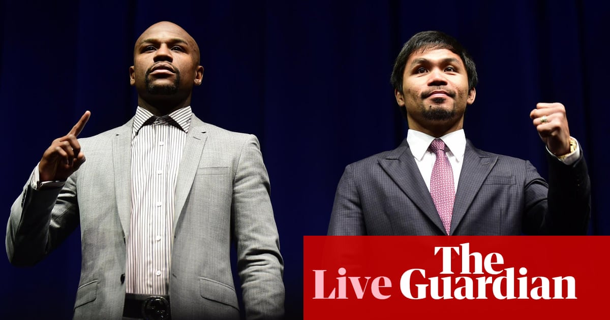 Floyd Mayweather Jr V Manny Pacquiao Kickoff Press Conference As It Happened Sport The Guardian Floyd Mayweather Jr V Manny Pacquiao Kickoff Press Conference As It Happened Sport The Guardian