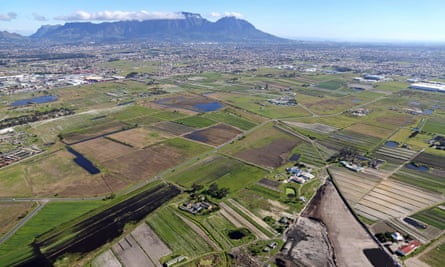 Aerial view of the Philippi Horticultural Area.