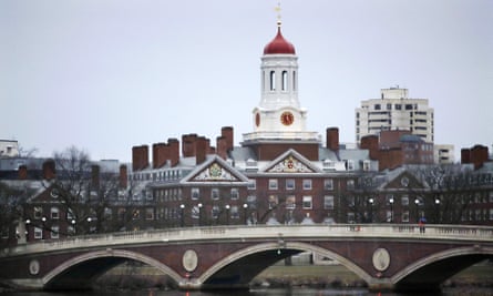 The Harvard University campus in Cambridge, Massachusetts.