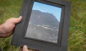 Photograph of wildfire devastation
