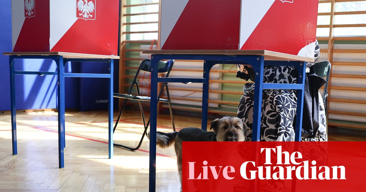 Polls set to close in tight presidential race in Poland live