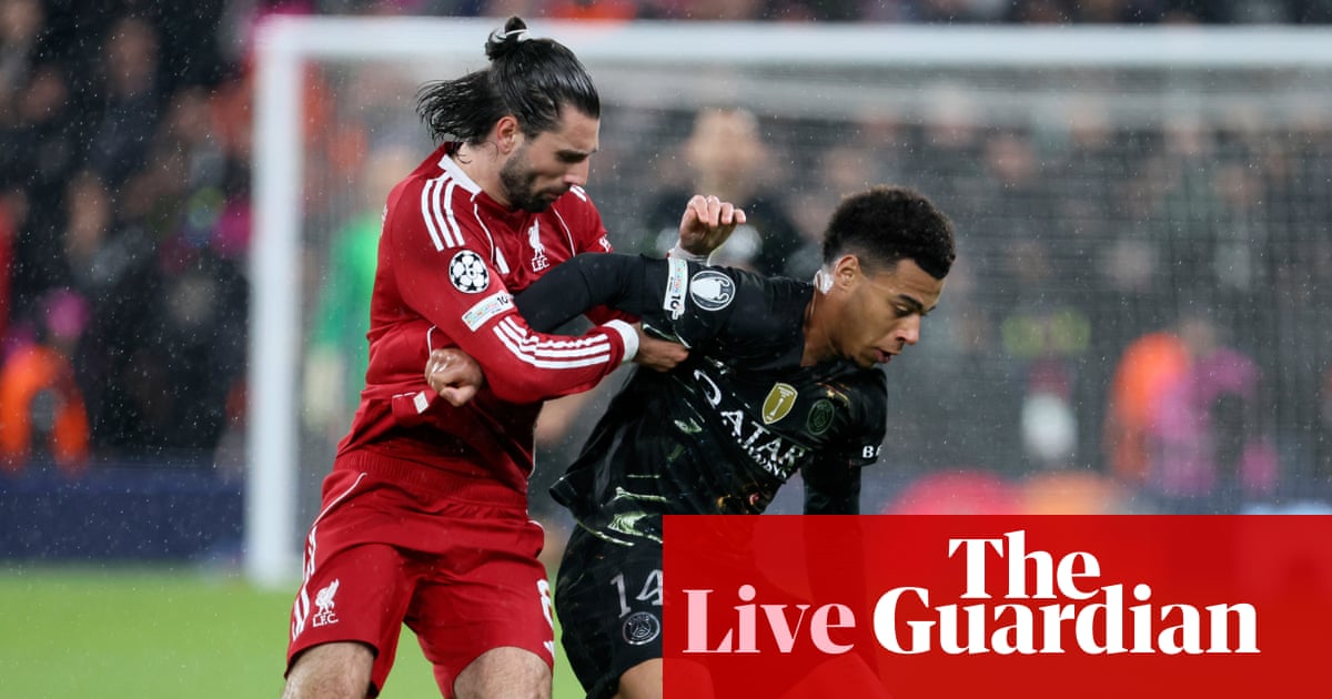 Liverpool v Paris Saint-Germain: Champions League quarter-final, second leg – live