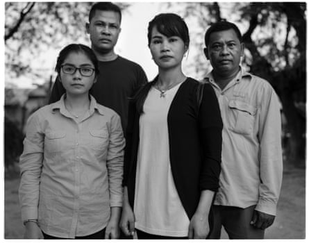 Cambodian opposition political activists (image left to right) Sin Chanpouraseth, Chay Vannak, Ney Leak and Douch Sovunth. Sin Chanpouraseth: “Children in rural Cambodia go to school for two hours, and often there are no teachers. I went to a university that closed because it was bankrupt, then I went into politics. Meanwhile in Phnom Penh the government builds skyscrapers. The well-being of the people doesn’t require skyscrapers, it requires jobs.