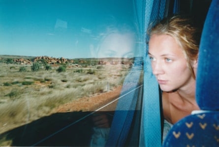 Caroline Riches on a bus journey through central Australia