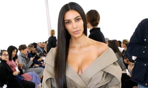 Kim Kardashian at the Balenciaga from this season.