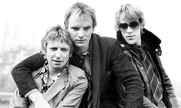 Andy Summers, Sting and Stewart Copeland of the Police