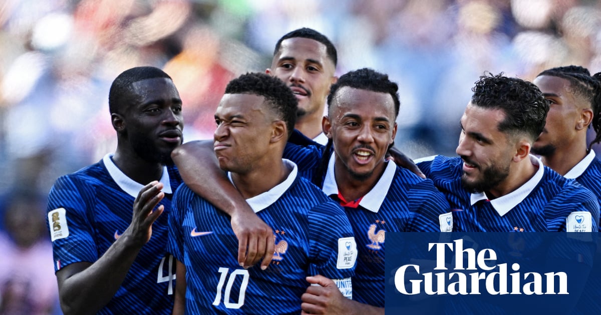 Mbappé’s belter steals show as fluid France see off late Senegal challenge