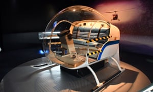 A replica of the helicopter that graced the cover of Abba’s Arrival album.