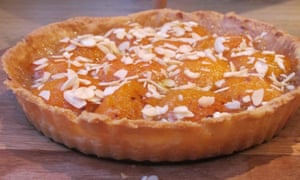 Julia Child’s apricot tart.