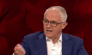 Malcolm Turnbull on Q&A on Monday