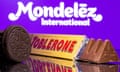 Various chocolates from the company Mondeléz