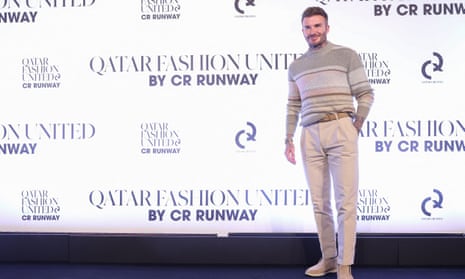 David Beckham faced criticism for accepting millions of pounds to serve as an ambassador for Qatar.