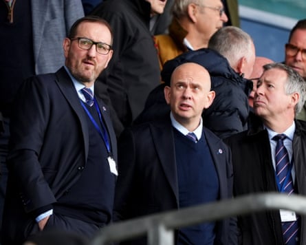 Kevin Thelwell (left) and Patrick Stewart