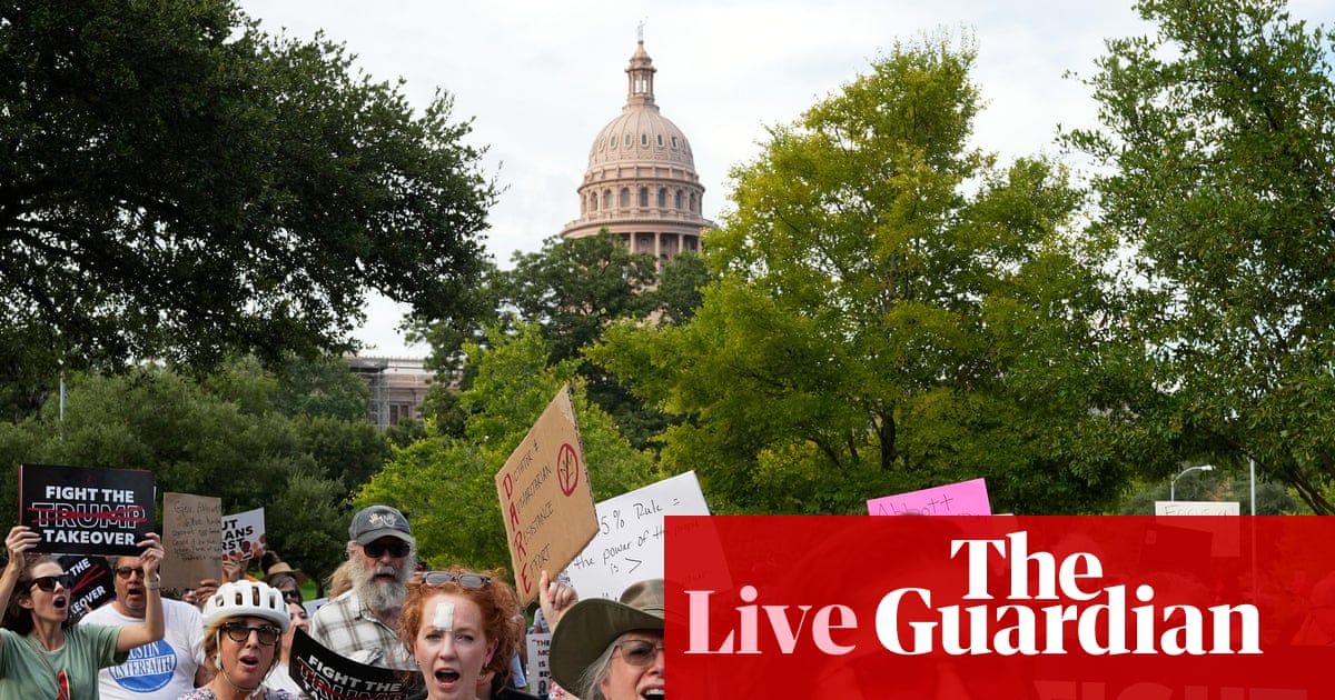 Texas redistricting standoff escalates with threat to arrest absent Democrats US politics live