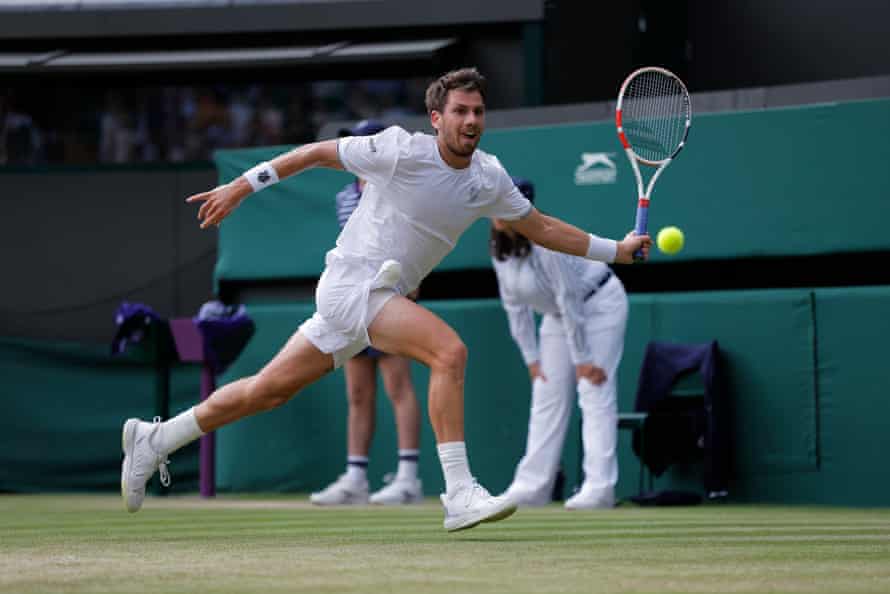 Cameron Norrie is comfortable on Court 1.