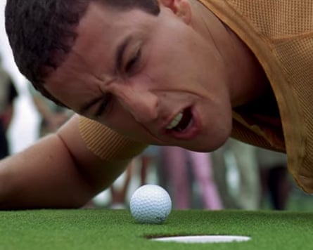 Adam Sandler in Happy Gilmore.