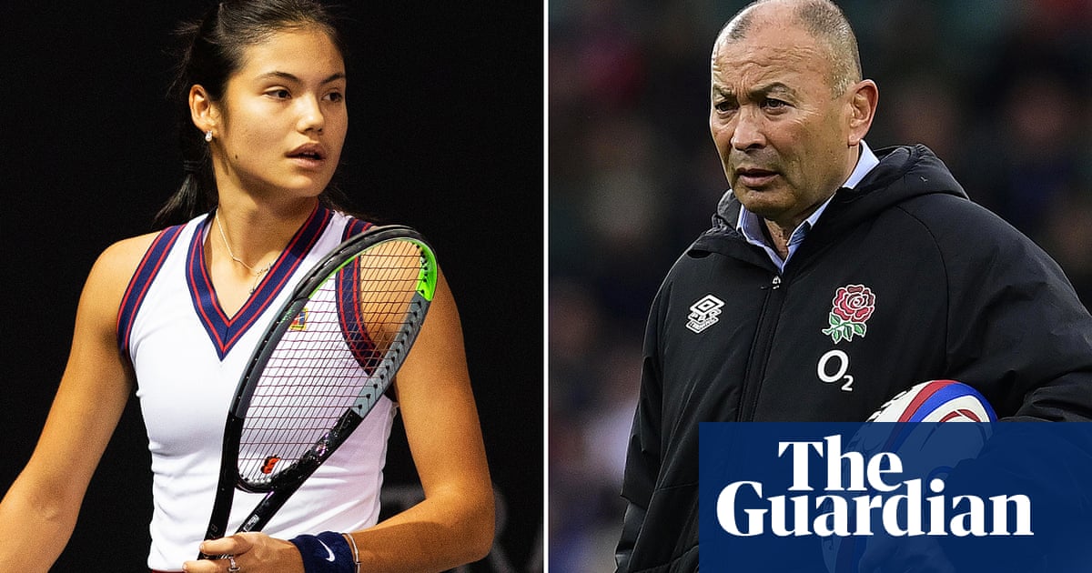 Eddie Jones faces backlash for ‘unfair’ remarks about Emma Raducanu