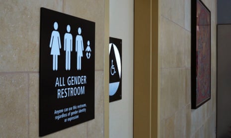 sign for all gender restroom