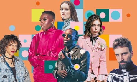 (From left) Eris Drew; Laura Mvula; Sigrid; BackRoad Gee; Snail Mail; Serge Pizzorno.